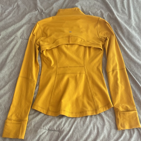 rare* LULULEMON yellow define jacket - Picture 4 of 4